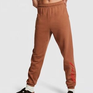 PINK Fleece High-Waist Sweatpants